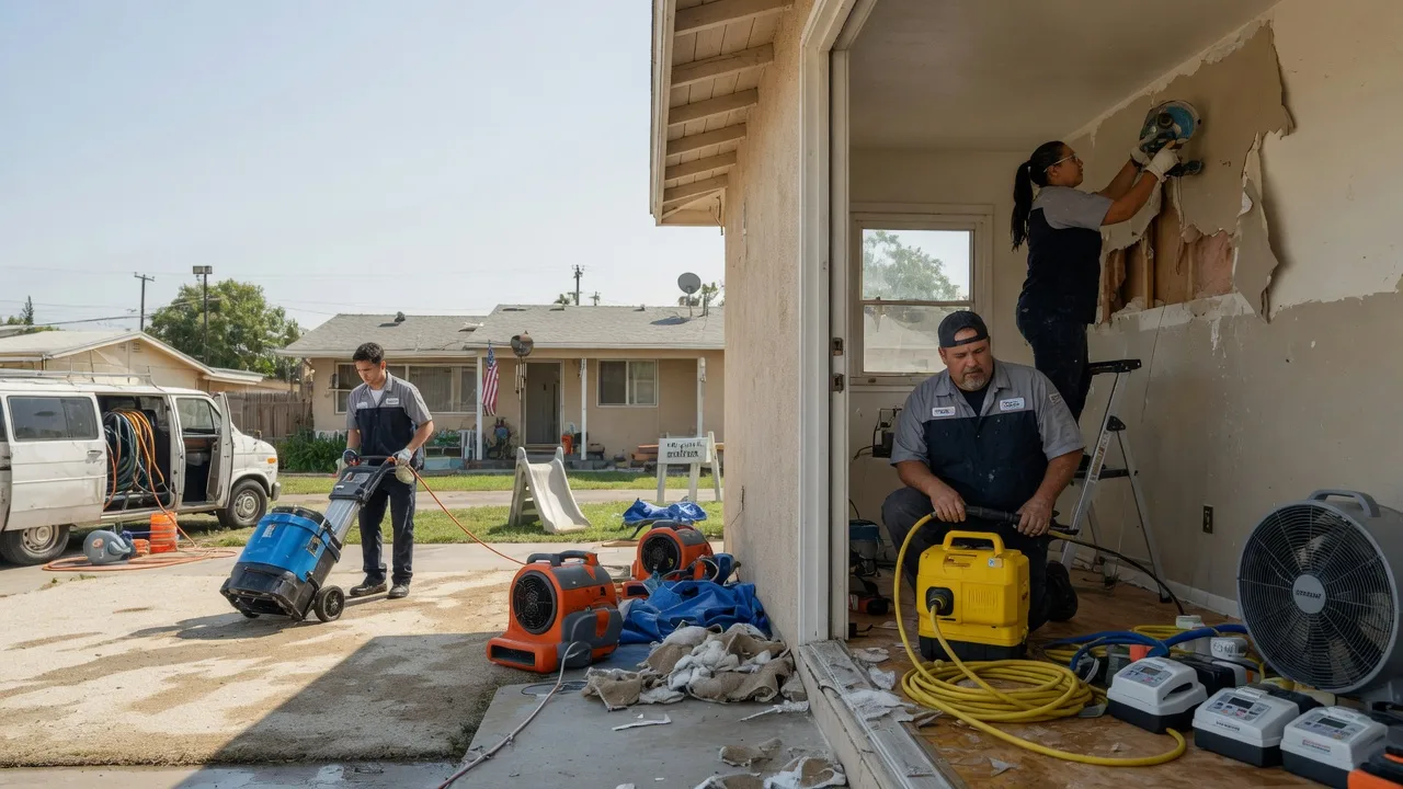 Water Damage Restoration in Maricopa, CA near me